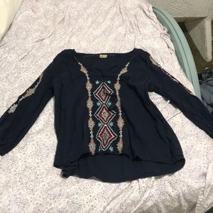 Hollister Aztec shirt